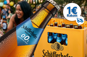 Schöfferhofer Weizen 0,00% Rabattaktion 1 Euro - Kw 24 bis 26 in 2026